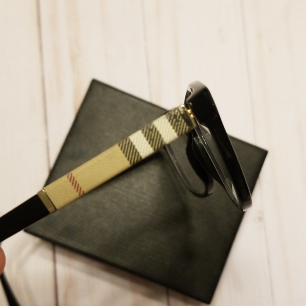 Burberry Eyeglasses B2172 3001 52-16 140 Black - Picture 4 of 8